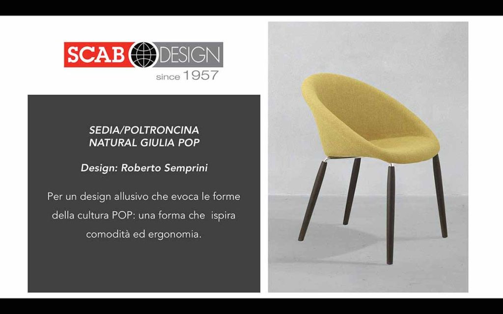 GranDesign Etico awards an Honourable Mention in the Top Design of The Year category to Natural Giulia Pop